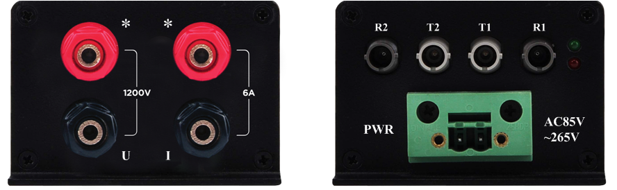 DP800數字功率計接線(xiàn)端子說(shuō)明