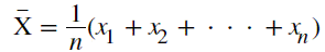 算數平均值
