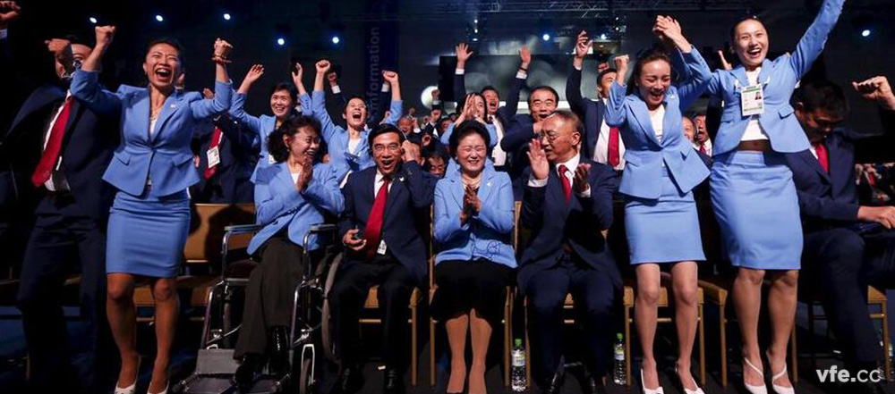 北京獲得2022年冬奧會(huì )舉辦權 北京獲得2022年冬奧會(huì )舉辦權