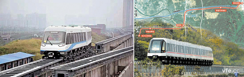 我國首條自主研發(fā)磁懸浮列車(chē)