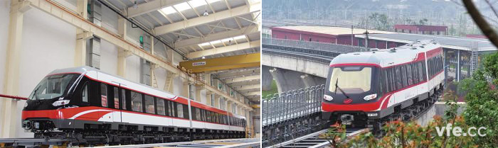 運行中的長(cháng)沙磁浮快線(xiàn) 運行中的長(cháng)沙磁浮快線(xiàn)