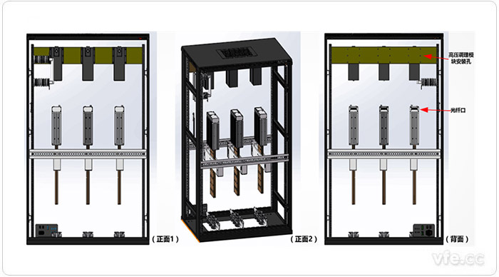 安裝完畢的測量柜整體例圖 安裝完畢的測量柜整體例圖