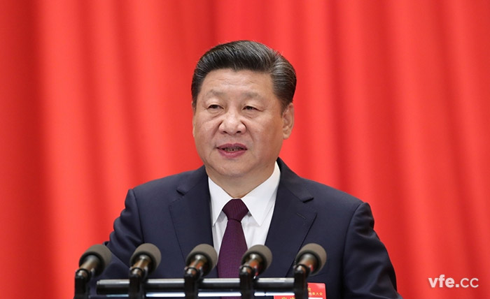 習主席十九大會(huì )議上發(fā)表講話(huà)