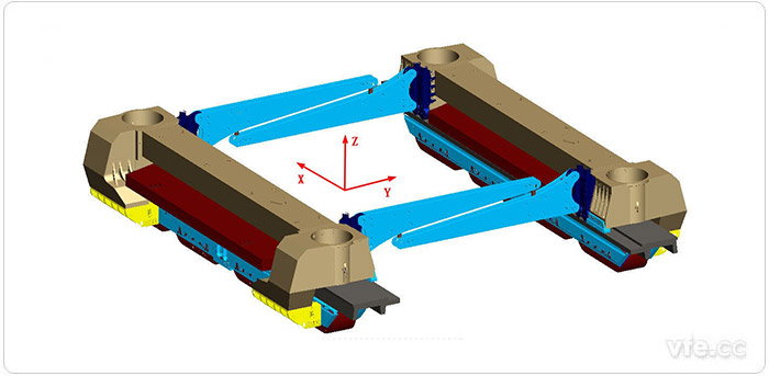 車(chē)輛的懸浮架結構