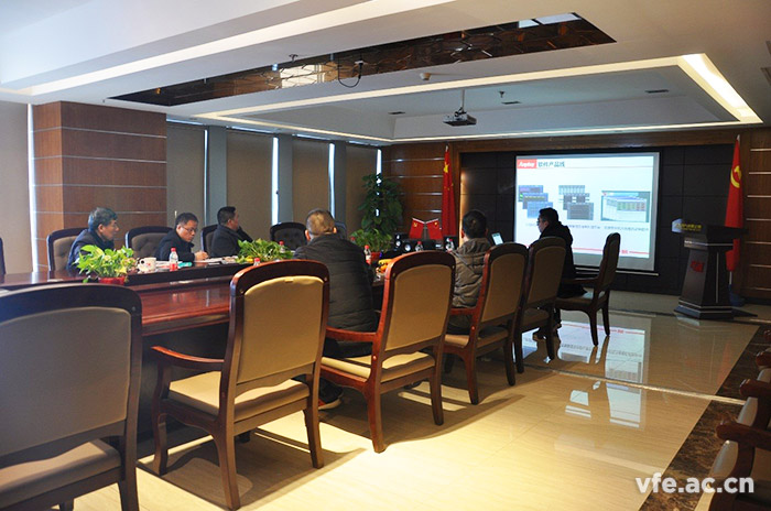 天利航空科技深圳有限公司來(lái)銀河電氣參觀(guān)考察