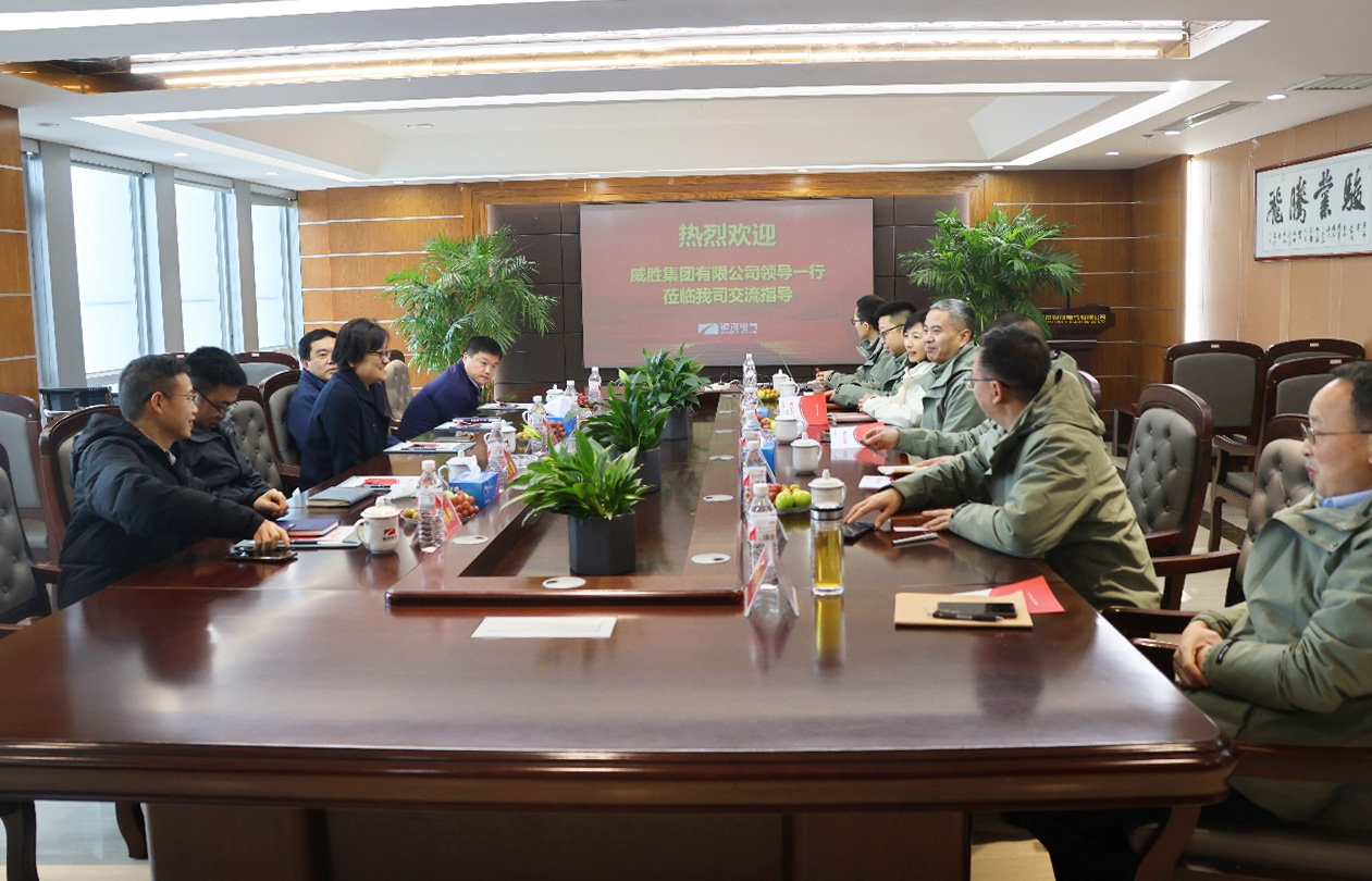 威勝集團訪(fǎng)問(wèn)湖南銀河電氣有限公司