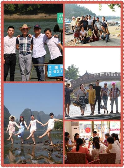 2015年度廈門(mén)維博推行積分管理后首次旅游—廣西桂林