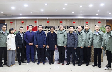 威勝集團訪(fǎng)問(wèn)湖南銀河電氣有限公司