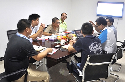 香港力高儀器總部暨華中區負責人一行訪(fǎng)問(wèn)銀河電氣