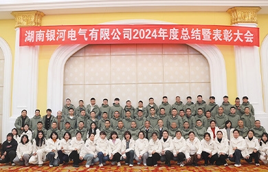 銀河電氣2024年度總結暨表彰大會(huì )圓滿(mǎn)完成