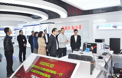 省知識產(chǎn)權局局長(cháng)蒞臨銀河電氣調研